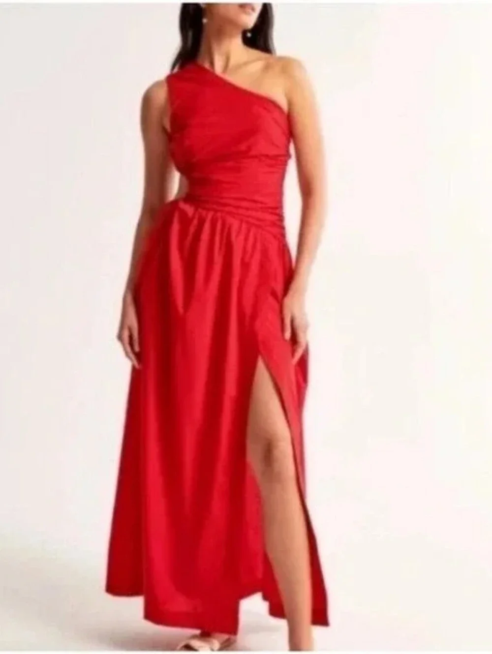 Abercrombie & Fitch Size  Small One Shoulder Maxi Dress